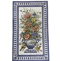 "Bunte Fliesen Wandbild - Handgemalt & Signiert Vom Künstler "Flowers & Birds" Portugiese Tiles |." Art.-Nr. Pt2147 "Bunte Fliesen Wandbild - Handgemalt & Signiert Vom Künstler "Flowers & Birds" Portugiese Tiles |." Art.-Nr. Pt2147 von PortugueseTiles