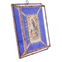 Antikes Religiöses Bild Unsere Liebe Frau Von Der Empfängnis, Religiöses Bild, Dekor, Kunstwerk von PortugueseVintage