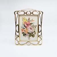 Vintage Bilderrahmen, Bilderrahmen Aus Messing, Metallrahmen 15x20 cm Vintage Bilderrahmen, Bilderrahmen Aus Messing, Metallrahmen 15x20 cm von PortugueseVintage