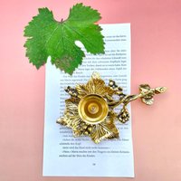 Vintage Messing Kerzenhalter, Kerzenhalter Aus Messing, Kerzenhalter Metall von PortugueseVintage