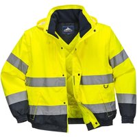 2-in-1 Blouson HiVis Gelb 3XL von Portwest