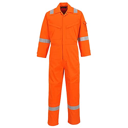 Araflame Silver Coverall Color: Orange Talla: 36 von Portwest