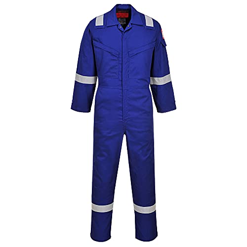 Araflame Silver Coverall Color: Royal Talla: 48 von Portwest