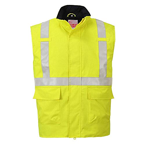 Bizflame FR Bodywarmer - Color: Yellow - Talla: XXL von Portwest