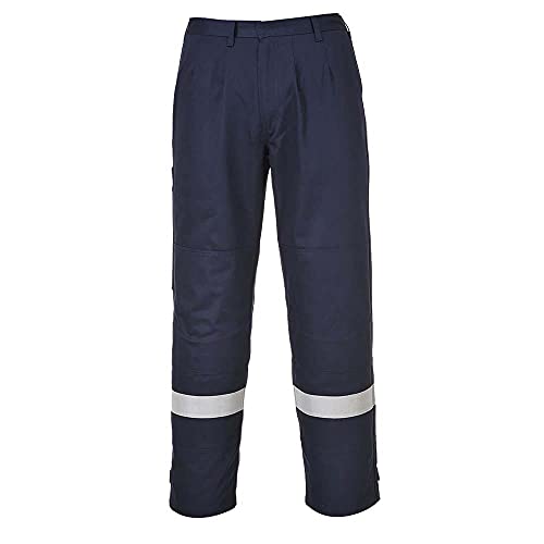 Bizflame Plus Trousers Color: Navy Talla: Medium von Portwest