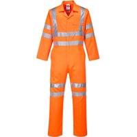 Dienstkombination aus Polycoton, Hochsichtbarkeit Orange, Größe M - FR(42-44) - UK(32-34) von Portwest