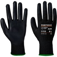 Eco Coupure b Handschuhe Schwarz m - Größe 8 von Portwest