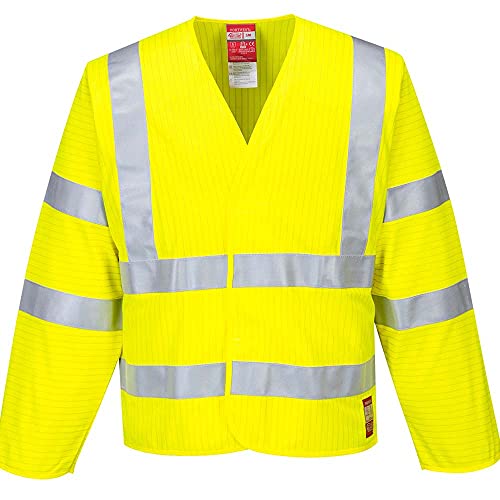 FR Hi-Vis Antistatic Jacket Color: Yellow Talla: XX3X FR Hi-Vis Antistatic Jacket Color: Yellow Talla: XX3X von Portwest