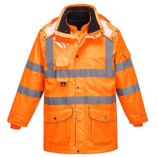 Hi-Vis 7-in-1 Jacket, colorOrange talla Large von Portwest