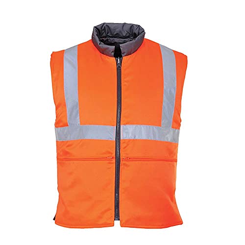 Hi-Vis Bodywarmer GORT, colorOrange talla Medium von Portwest