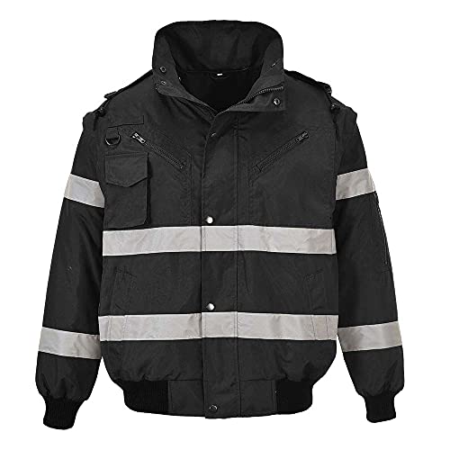 Iona™3-in-1 Piloten Jacke Black Small von Portwest