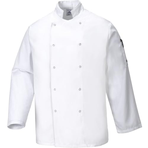 Kochjacke Bäckerjacke Kochkleidung Koch Gastronomie Berufsbekleidung von Portwest