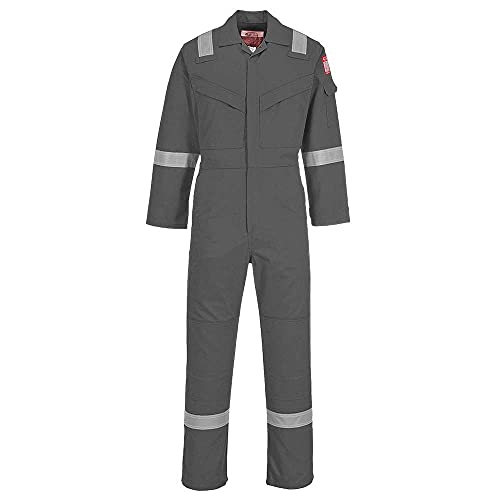 Portwest Leichter, antistatischer Overall 280 g, Größe: M, Farbe: Grau, FR28GRRM von Portwest