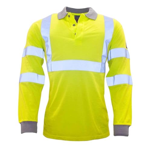 Portwest FR77 - Modaflame Hi-Vis El polo, color Amarillo, talla XL von Portwest