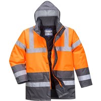Portwest Warnschutz Kontrast Winter Verkehrsjacke Orange/Grau L Portwest Warnschutz Kontrast Winter Verkehrsjacke Orange/Grau L von Portwest