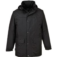 Parka Oban mit Fleece gefüttert, Schwarz, M Parka Oban mit Fleece gefüttert, Schwarz, M von Portwest