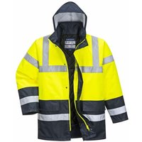Portwest - Parka Traffic Zweifarbig Gelb / Marine T.4XL S466YER4XL Portwest - Parka Traffic Zweifarbig Gelb / Marine T.4XL S466YER4XL von Portwest