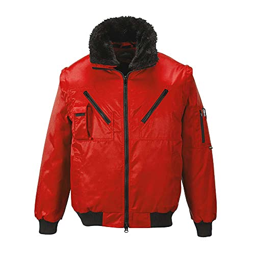 Pilot Jacket, colorRed talla 5XL von Portwest