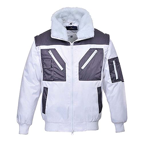 Pilot Jacket 2-Tone, colorWhite talla Large von Portwest