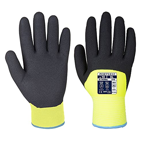 Portwest Artcic Winter Handschuh, Größe: L, Farbe: Gelb, A146YERL von Portwest