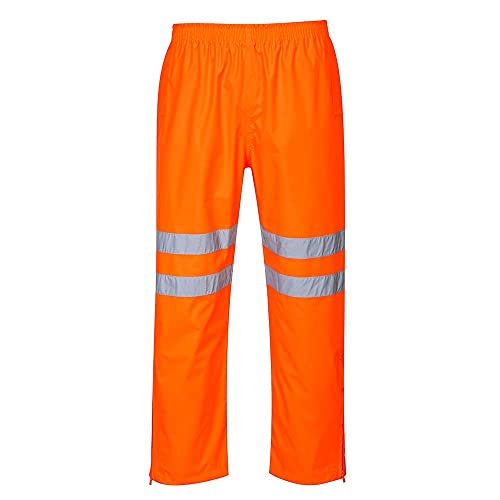 Portwest Atmungsaktive Warnschutz-Bundhose , Größe: L, Farbe: Orange, RT61ORRL von Portwest