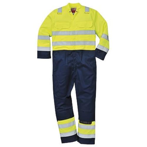 Portwest BIZ7 Hi Vis Anti-statische Bizweldâ Overall " ¢ - 4XL EU / 4XL UK von Portwest