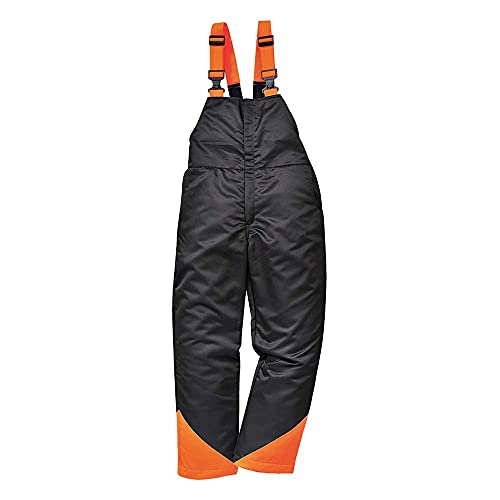 Portwest CH12BKRXXXL Kettensägen-Latzhose Eiche, Größe: XXXL, Farbe: schwarz von Portwest