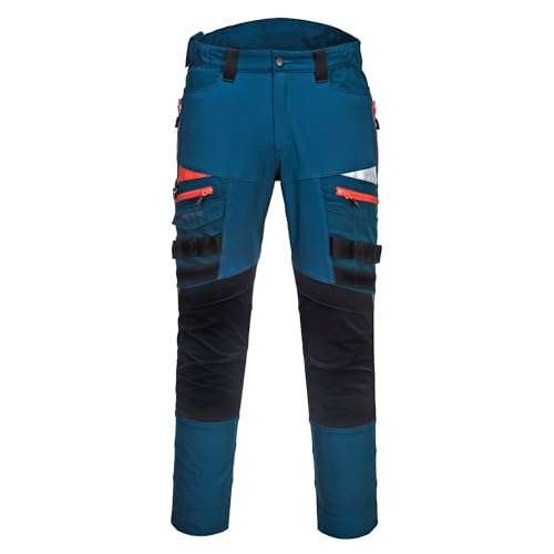 Portwest DX4 Arbeits Bundhose für Männer, Farbe: Metro Blau, Größe: 36, DX449MBR36 von Portwest