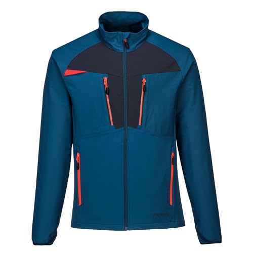 Portwest DX4 Base Layer Top mit Reißverschluss, Größe: XXXL, Farbe: Metro Blau, DX480MBRXXXL von Portwest