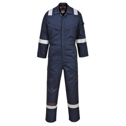 Portwest FR22NARS Insektenschutz-Overall, feuerbeständig, normale Passform, Größe S, Marineblau Portwest FR22NARS Insektenschutz-Overall, feuerbeständig, normale Passform, Größe S, Marineblau von Portwest