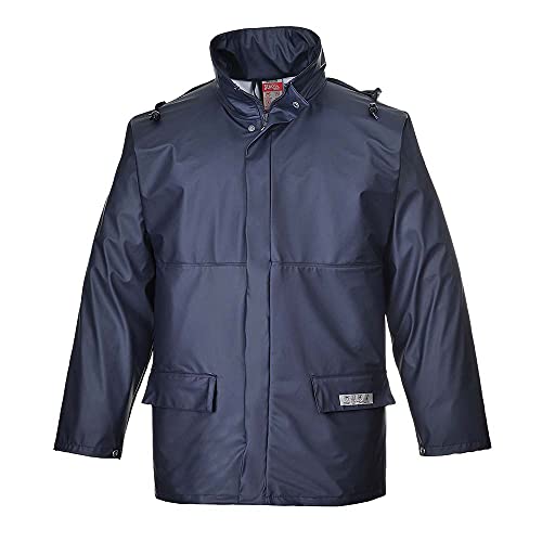 Portwest FR46 Sealtex Feuerfeste Jacke Arbeitsjacke - Marineblau, XXXL von Portwest