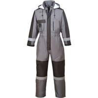 Portwest Herren Winter Arbeitsoverall -40 °C Kälteschutz Grau 2XL von Portwest