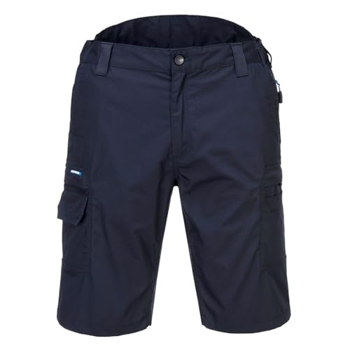 Portwest KX3 Ripstop Shorts für Männer, Farbe: Dunkel Marine, Größe: 41, KX340DNR41 von Portwest