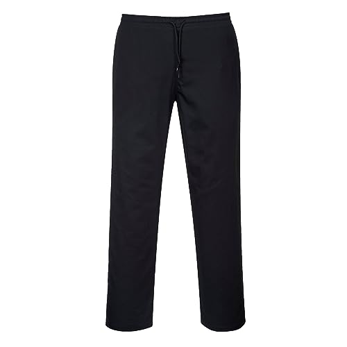 Portwest C070 Kordelzug Sicherheitsschutzhose Schwarz, M von Portwest