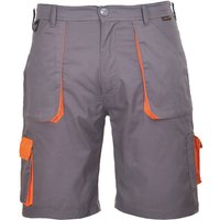 Portwest Kurze Arbeitshose mit 7 Taschen TX14 Grau S von Portwest