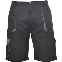 Portwest Kurze Arbeitshose mit 7 Taschen TX14 Schwarz 2XL von Portwest