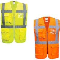 Portwest - Madrid Mesh Executive C496 Warnweste - m - Arancione von Portwest