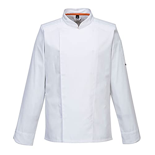 Portwest - MeshAir Pro Chefs Kitchen Workwear Jacket - White - XL von Portwest