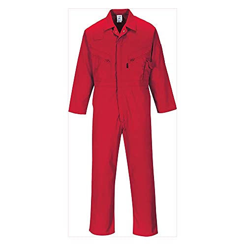 Portwest Overall Liverpool, Größe: XXL, Farbe: Rot, C813RERXXL von Portwest