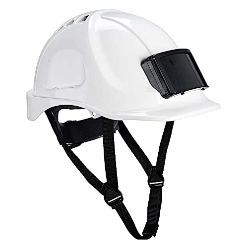 Portwest PB55WHR PB55 Endurance white vented safety helmet with visitor badge holder, Unique Portwest PB55WHR PB55 Endurance white vented safety helmet with visitor badge holder, Unique von Portwest