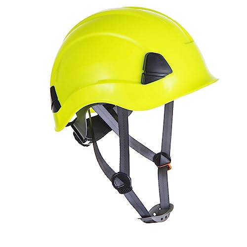 Portwest Endurance Helm für Höhenarbeiten, Größe: Einheitsgröße, Farbe: Gelb, PS53YER von Portwest