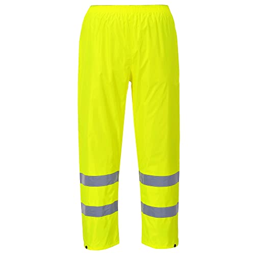 Portwest Regen Warnschutzhose, Größe: XL, Farbe: Gelb, H441YERXL von Portwest