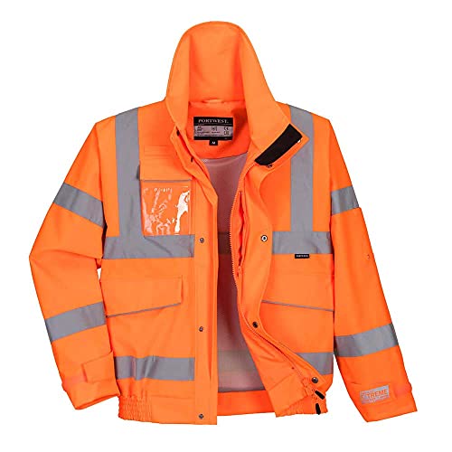 Portwest S591ORRXL Hi-Vis Extreme Bomberjacke, Größe XL, Orange Portwest S591ORRXL Hi-Vis Extreme Bomberjacke, Größe XL, Orange von Portwest