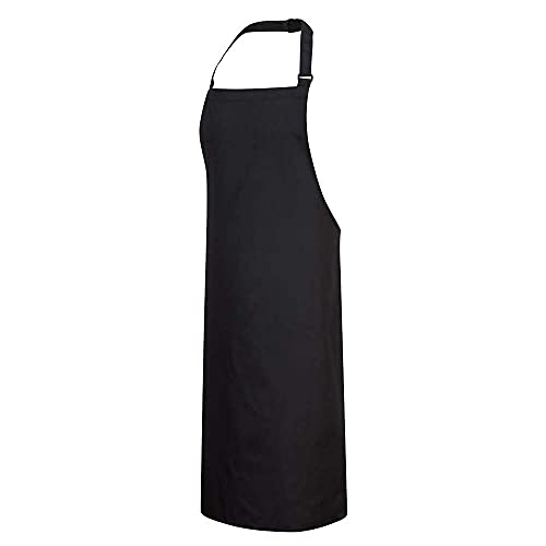 Portwest Polyester/Baumwoll Latzschürze, Größe: Einheitsgröße, Farbe: Schwarz, S841BKR von Portwest