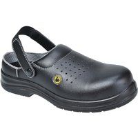 Portwest Sicherheitsclogs ESD SB AE - EN 61340 Schwarz 45 von Portwest