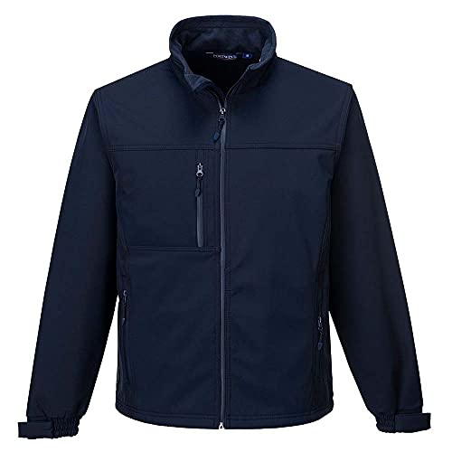 Portwest Softshell-Jacke (3-lagig), Farbe: Marineblau, Größe: 5XL, TK50NAR5XL von Portwest