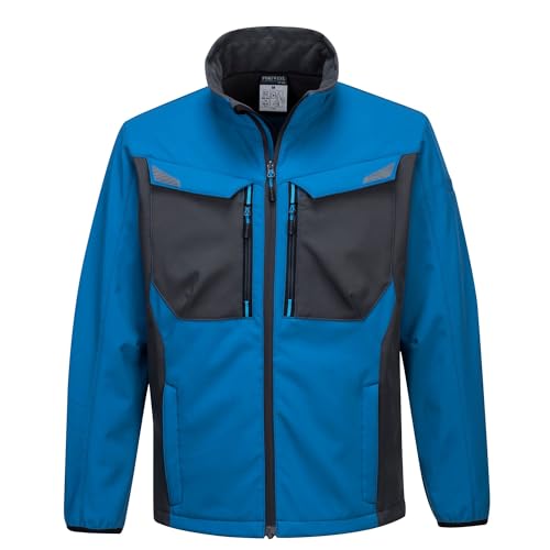 Portwest WX3 Softshell Jacke , Größe: L, Farbe: Persian Blau, T750PBRL von Portwest