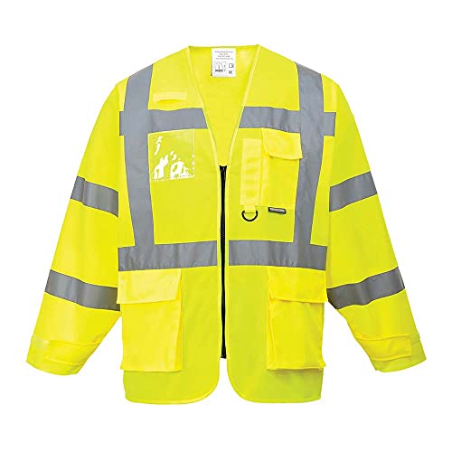 Portwest Warnschutz-Jacke Executive , Größe: XXXL, Farbe: Gelb, S475YERXXXL von Portwest