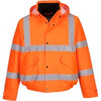 Portwest - Warnschutz Pilotenjacke mit -40°C Kälteschutz Orange m - Orange von Portwest