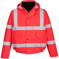 Warnschutz Pilotenjacke mit -40°C Kälteschutz Rot l - Rot - Portwest von Portwest